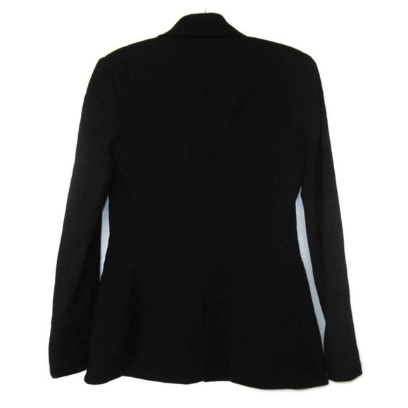 christian dior black wool blazer jacket size 4 - Picture 4 of 7